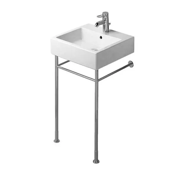 console-mounted washbasins