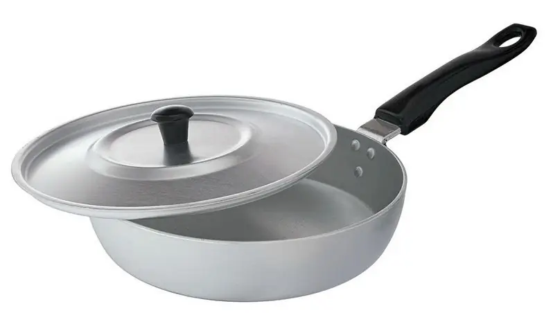 Skovo frying pan na may mga review ng marble coating