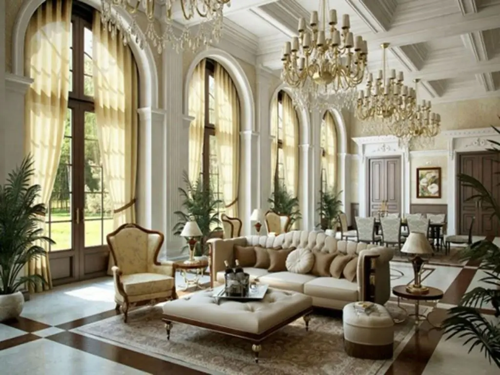 European style living room