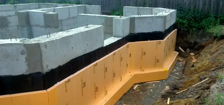 Foundation insulation