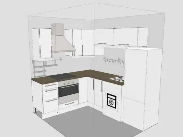 Small kitchen plan