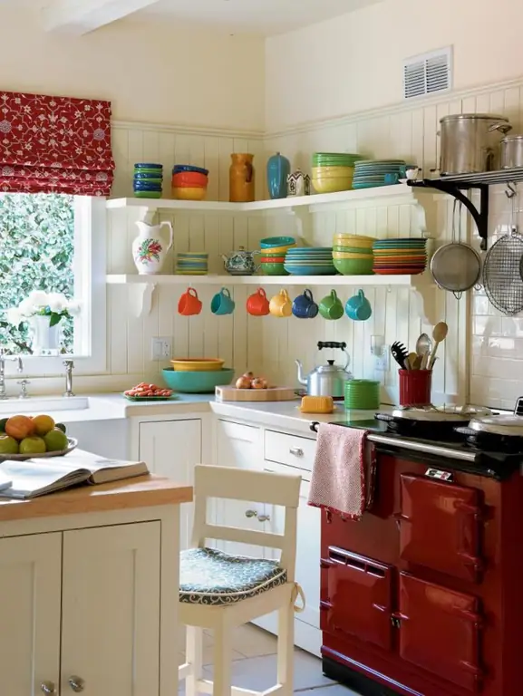 The idea of \u200b\u200bdesigning a small kitchen for Khrushchev