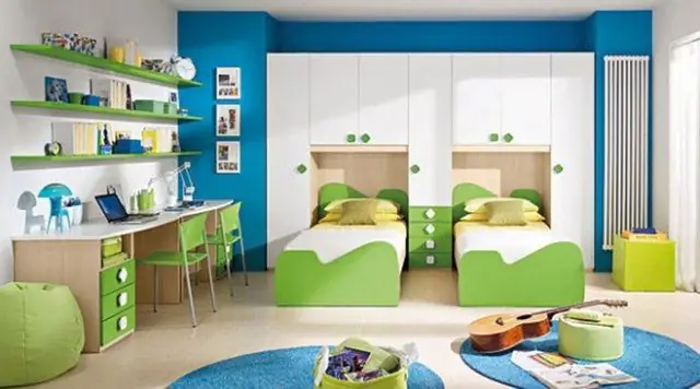 nursery interior for children of different sexes