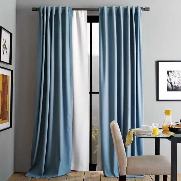 Curtains for Scandinavian style