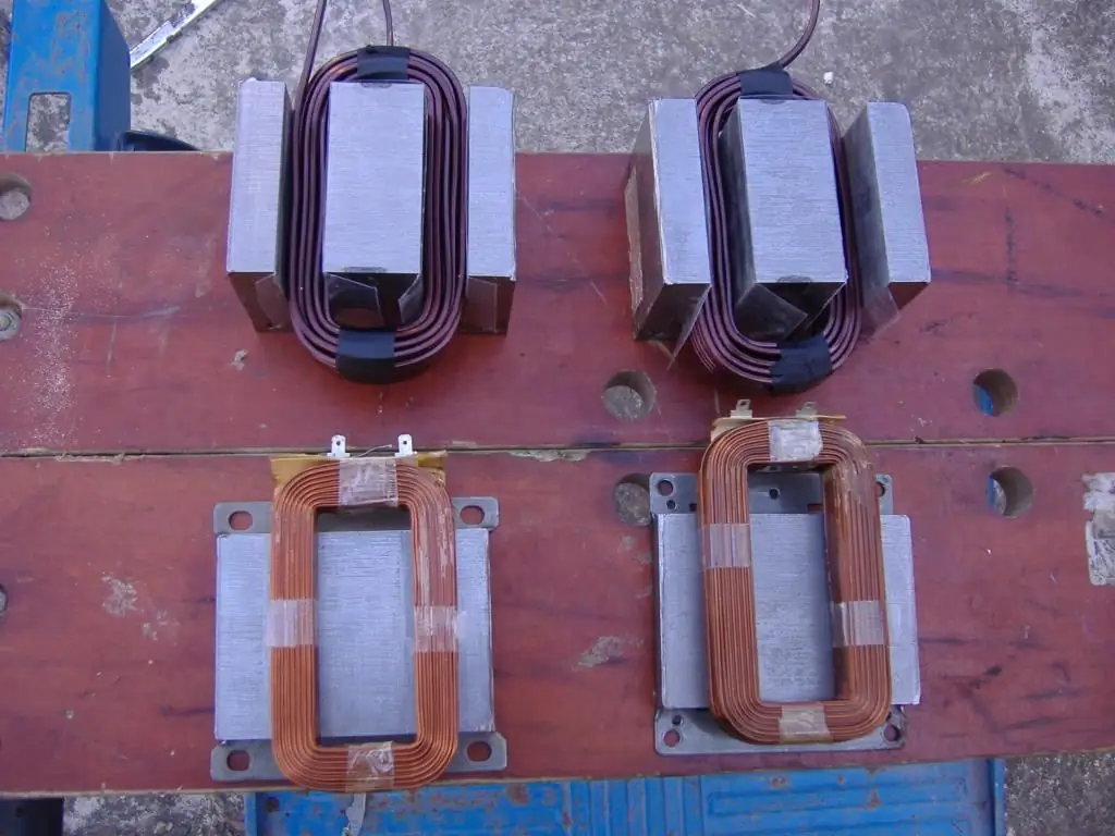 Welding transformer device