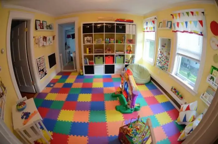 soft flooring for children's room