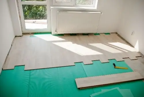 Unterlage für Laminatprüfungen