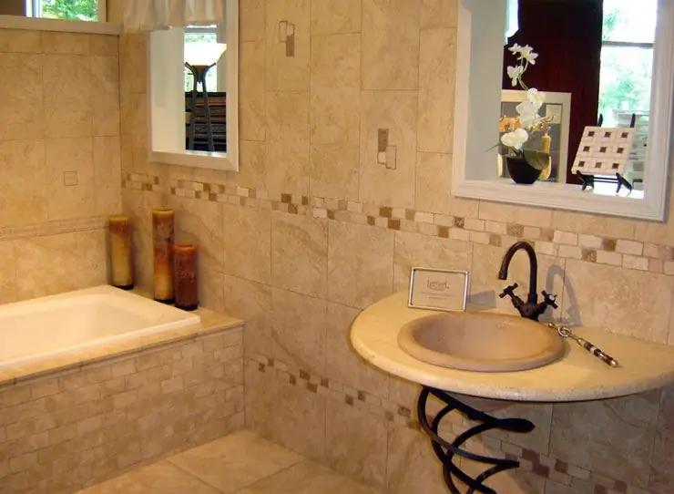 bathroom tile design