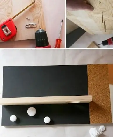 do-it-yourself slate board