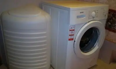 gorenje washing machine na may tangke ng tubig