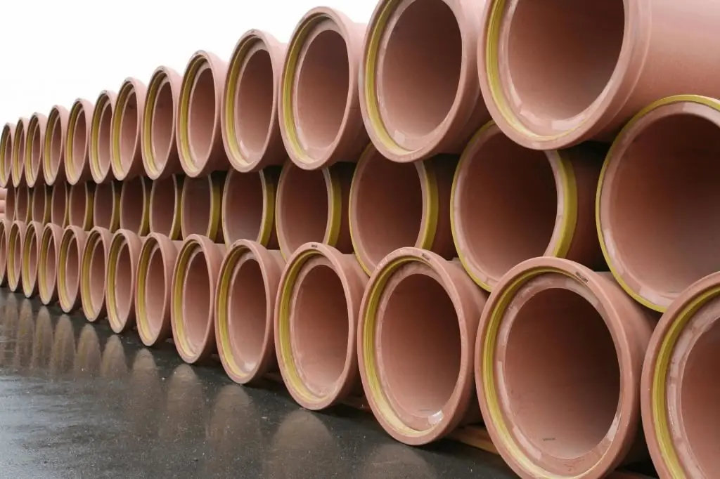 types of pipes for sewerage photo