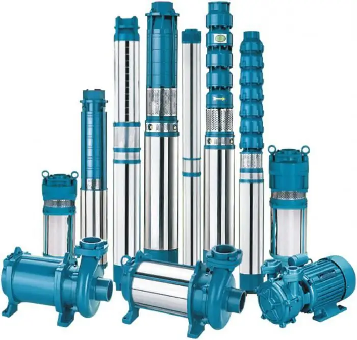 rating of well submersible pumps