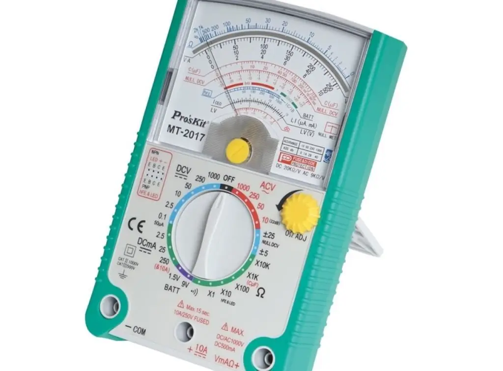 Analoog multimeter