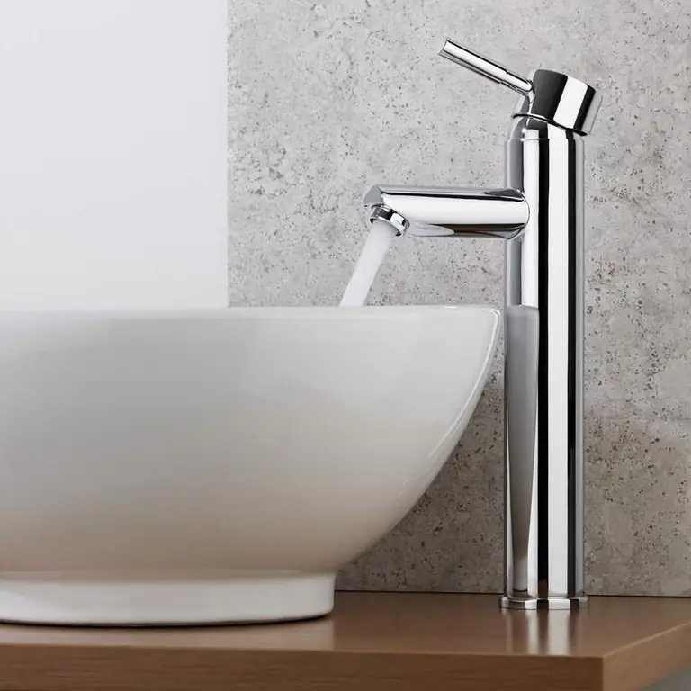 tall sink faucet