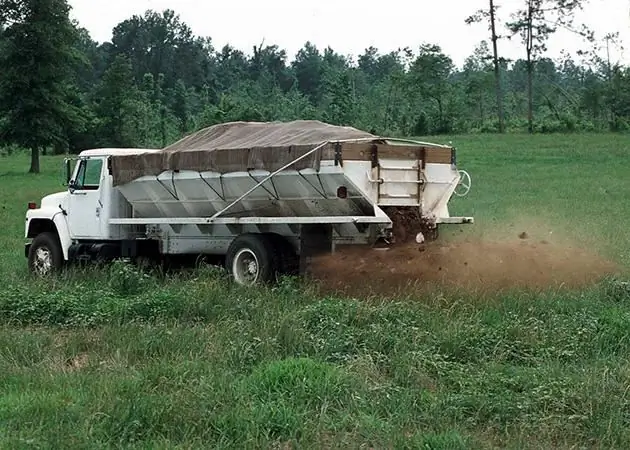 aplicación de polvo de tabaco