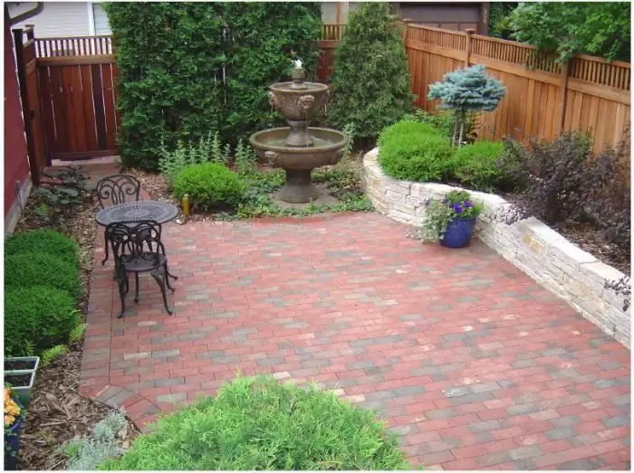 paving slab walkway