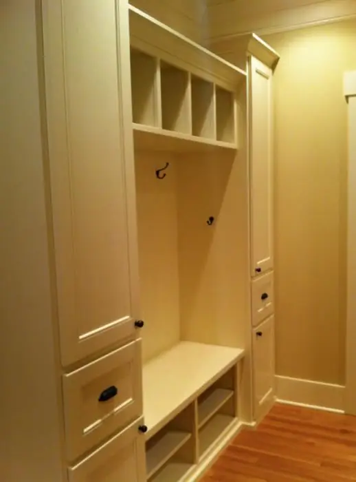 built-in corner wardrobe