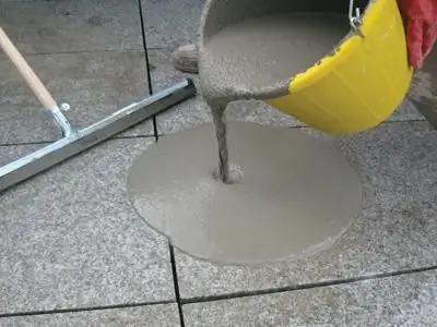 Sand-cement mixture