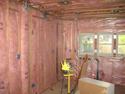 what kind of insulation for a frame house