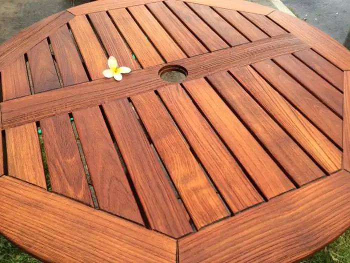 teak oil application